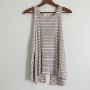 Cherish Open Back Swing Tank Top Medium